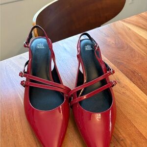 Red Women's Slingback Shoes